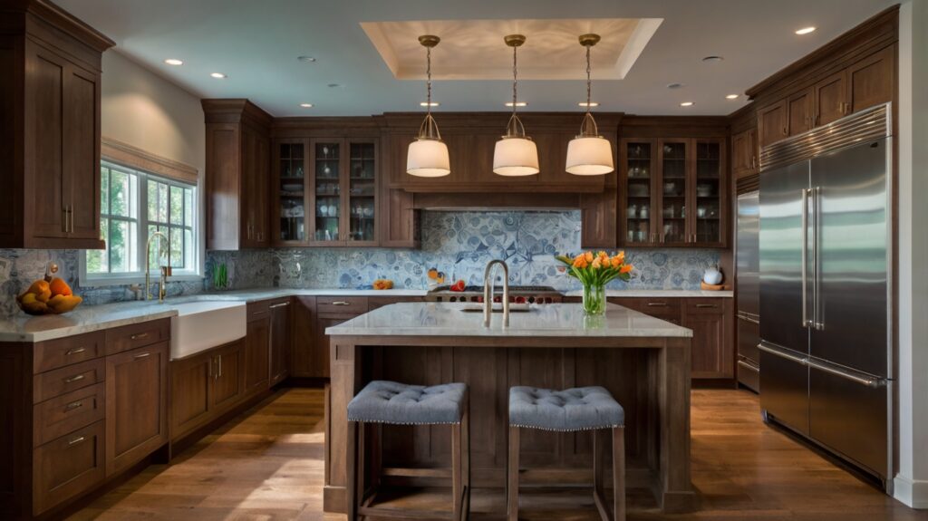 transitional kitchen design