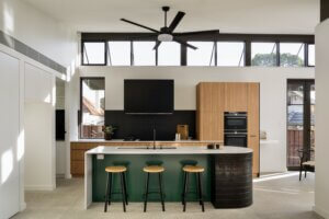 modern kitchen ceiling fan