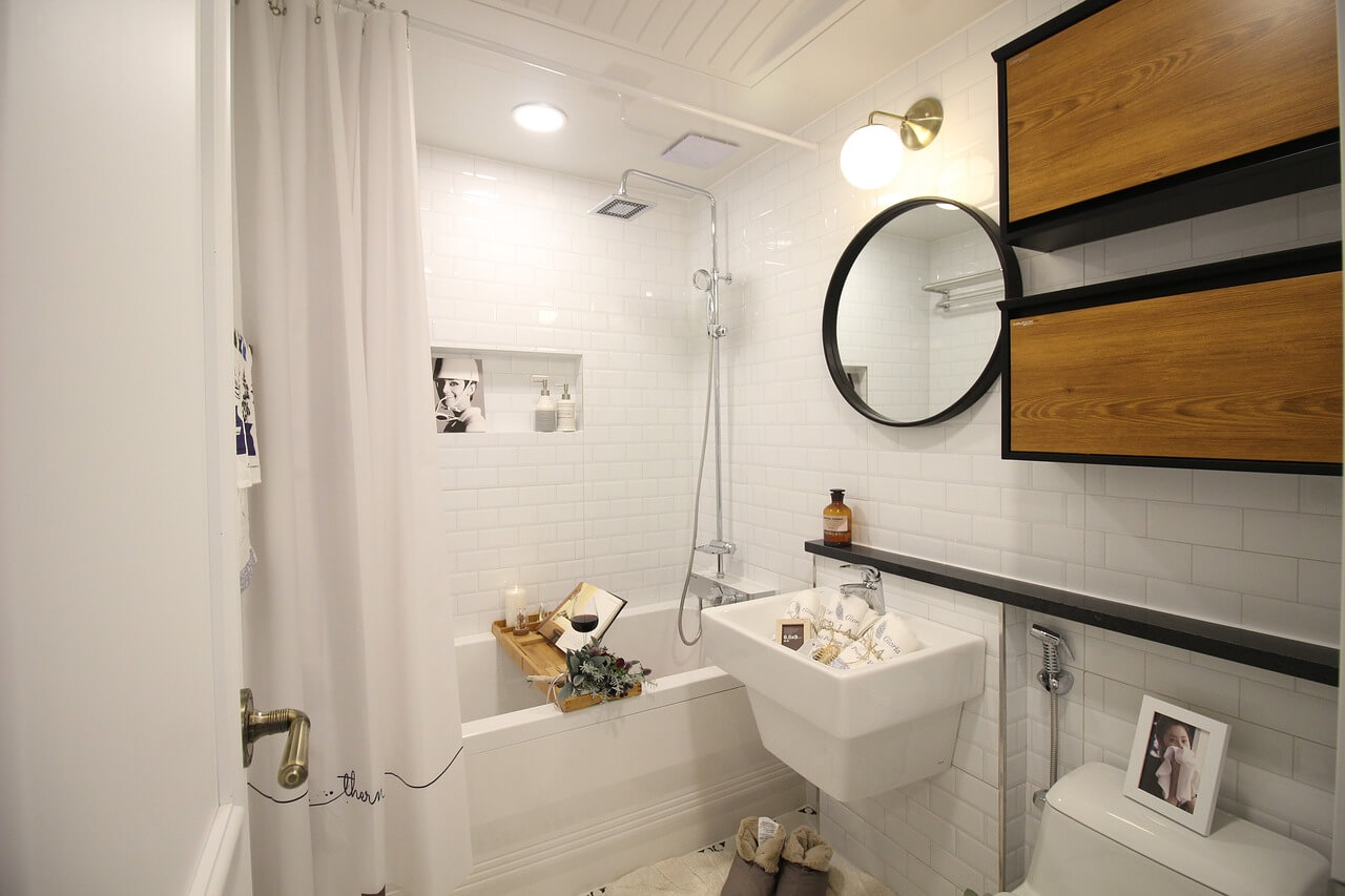 small bathroom shower remodel