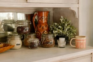 Decorative Canisters and Jars