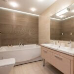 Elegant double bathroom vanity