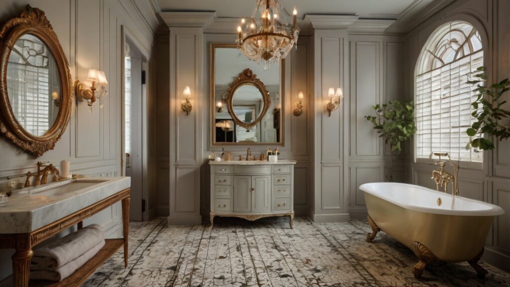 vintage bathroom design 