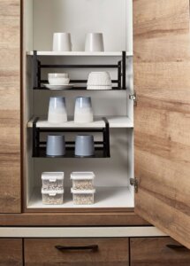 Under the shelf baskets kitchen storage