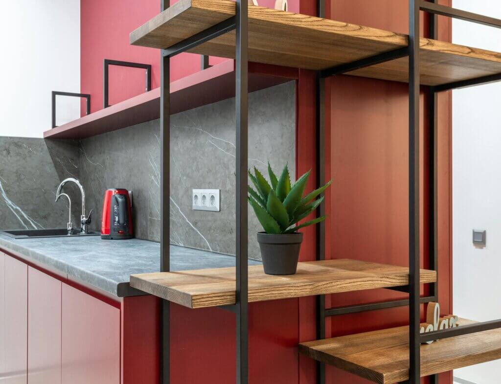 adjustable shelves kitchen