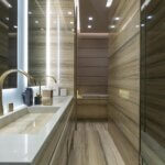 Statement Walls and Tile Trends in Modern Bathroom Design