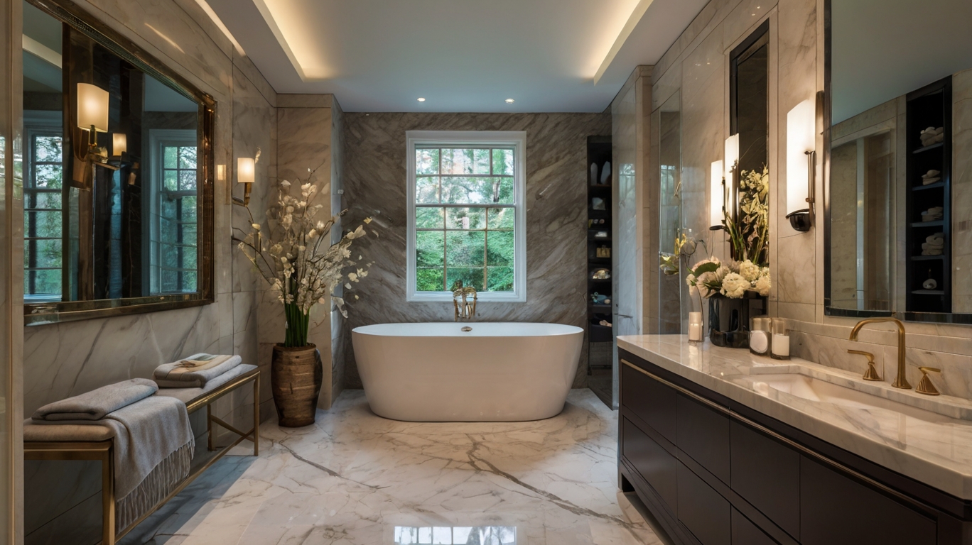 Materials and Finishes For Luxury Bathroom Remodeling