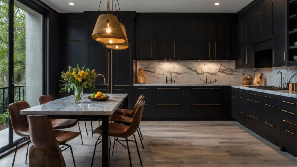 Black Kitchens in Modern Design 