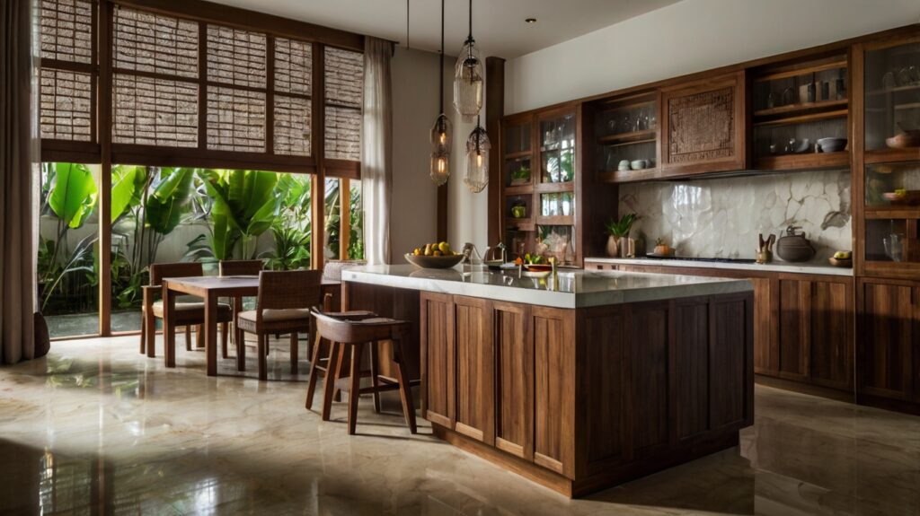 Balinese Paradise Kitchen Design in the city
