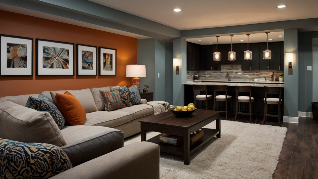 10 Bold and Inviting Basement Color Ideas For Renovation