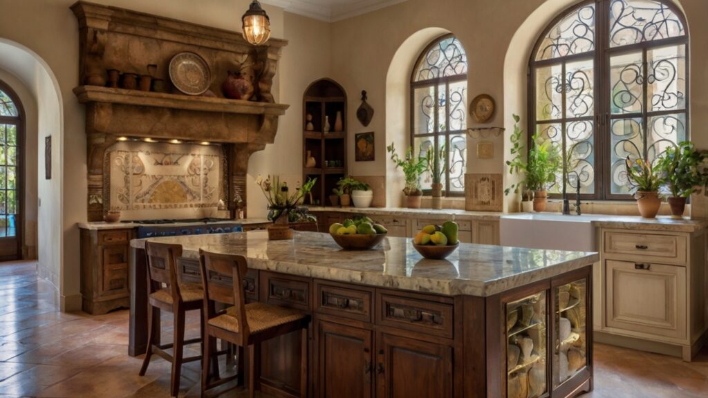 Mediterranean-Style Kitchen 