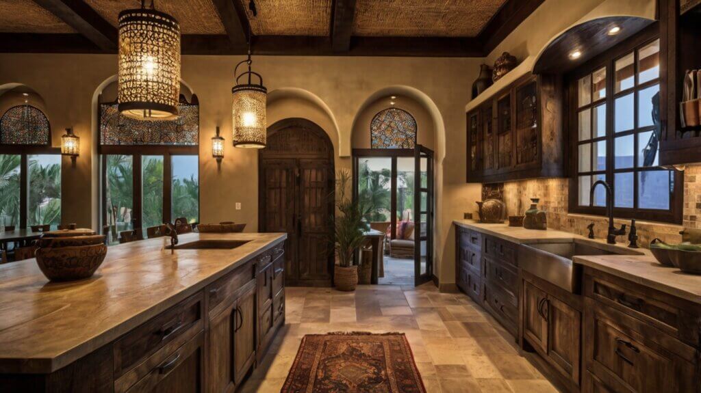 Middle Eastern Oasis Kitchen 