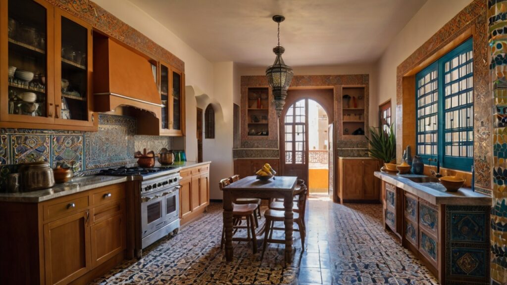 Moroccan-Inspired Kitchen in the City