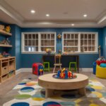 How to Design a Kid-Friendly Basement Playroom