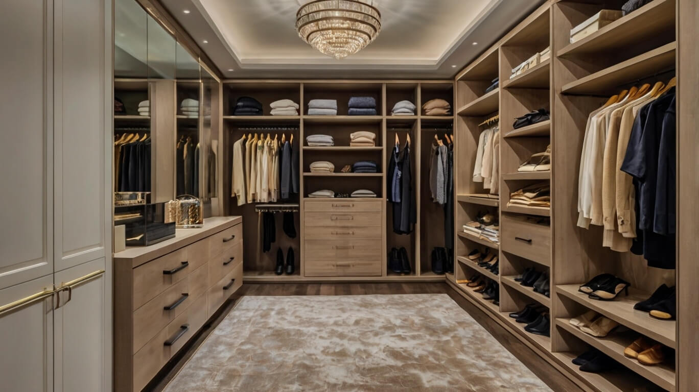 10 Luxury Walk-In Closet Ideas