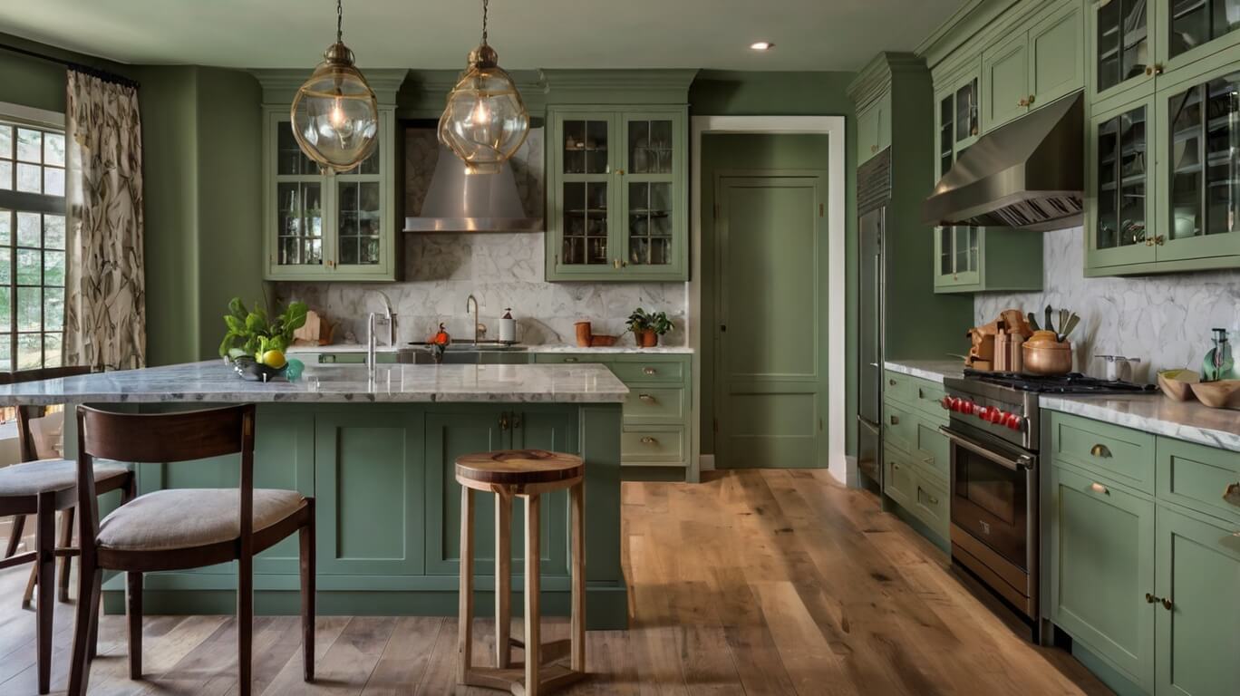 Inspiring Sage Green Kitchen Design Ideas