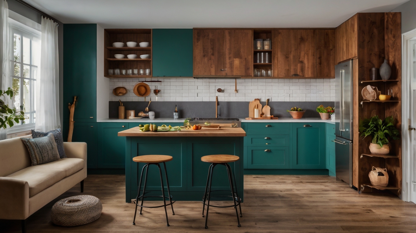 Stylish Kitchen Color Combinations to Maximize Your Small Space