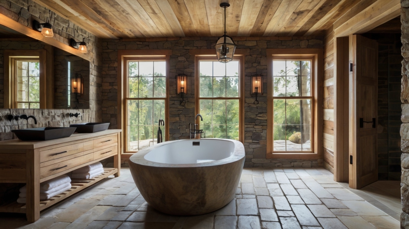 10 Rustic Bathroom Design Ideas